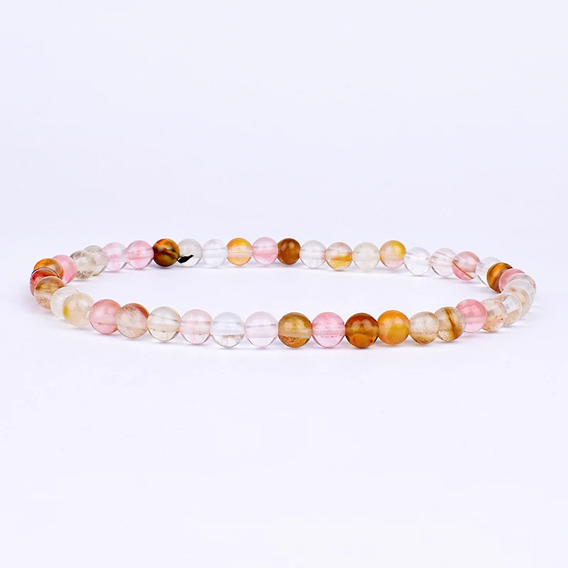 Mini Energy Naturstein-Armbänder – 4mm/6mm Heilsteinperlen – Bild 29