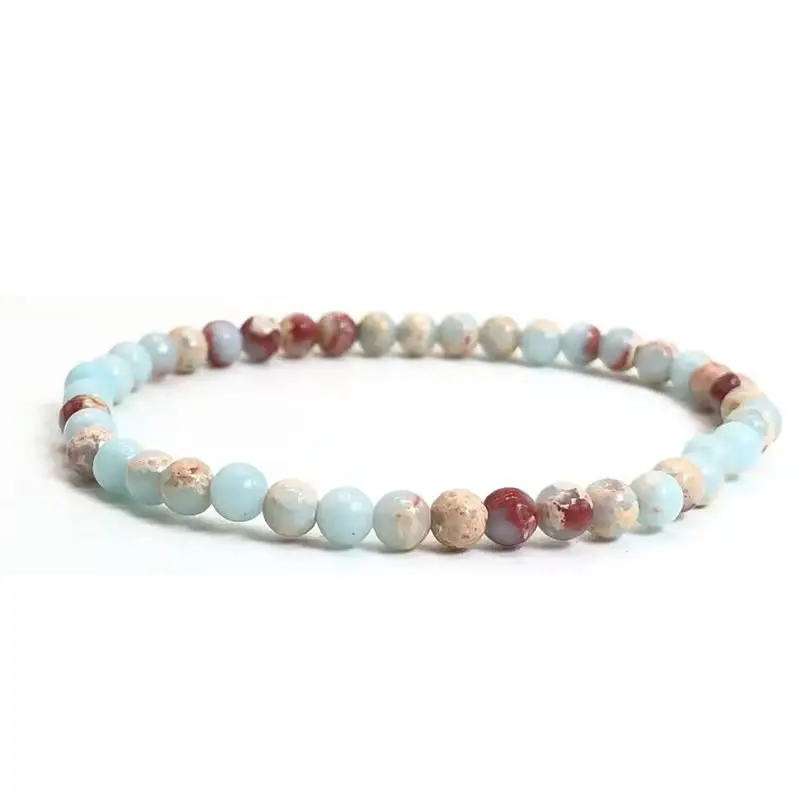 Chakra Energiearmband – Natürliche Edelsteinperlen – Bild 22