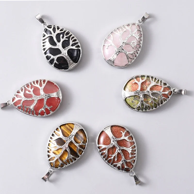 7-Chakra Lebensbaum Anhänger – Bild 4