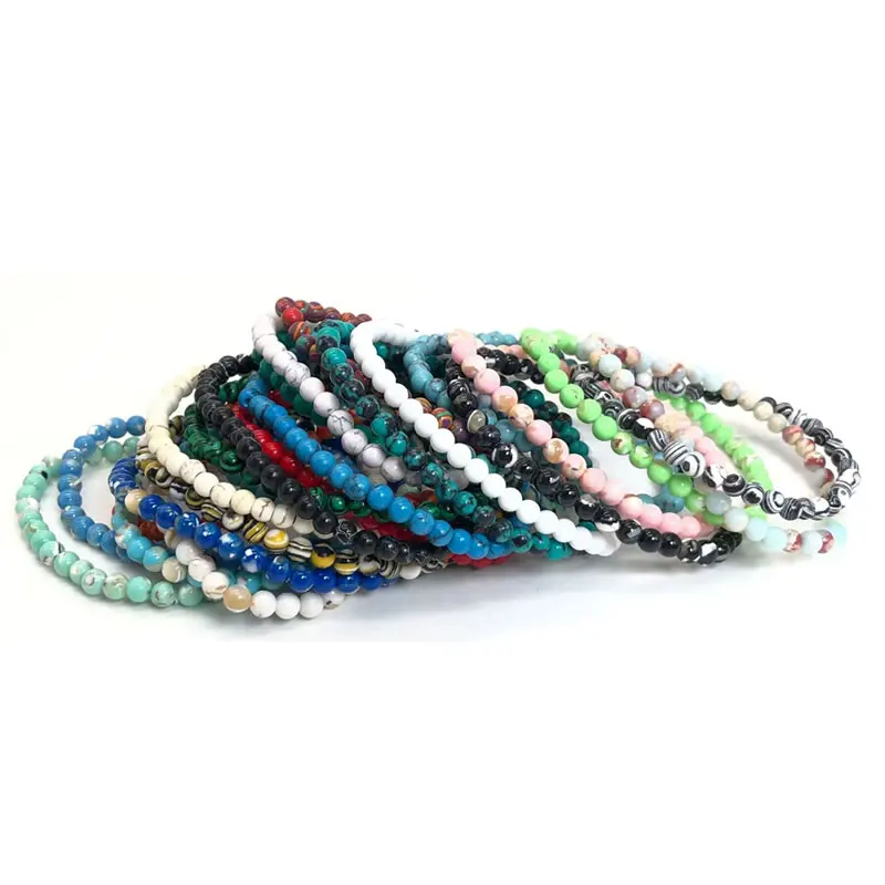 Chakra Energiearmband – Natürliche Edelsteinperlen – Bild 3