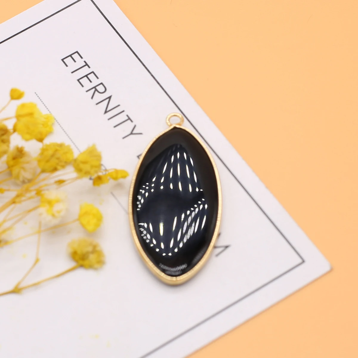 Natürlicher Kristallstein-Anhänger | Rosenquarz, Amazonit & Achat – Bild 12