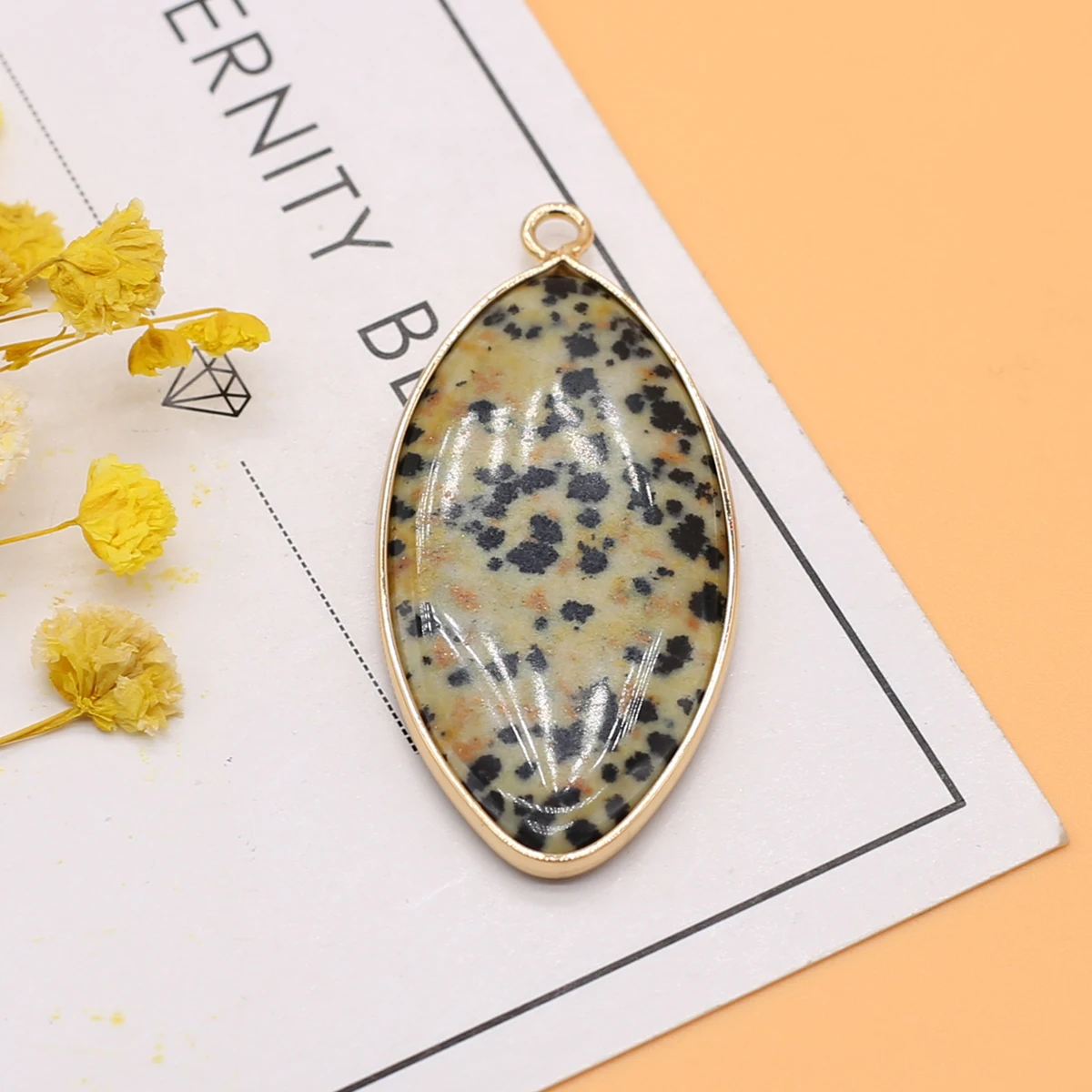 Natürlicher Kristallstein-Anhänger | Rosenquarz, Amazonit & Achat – Bild 13