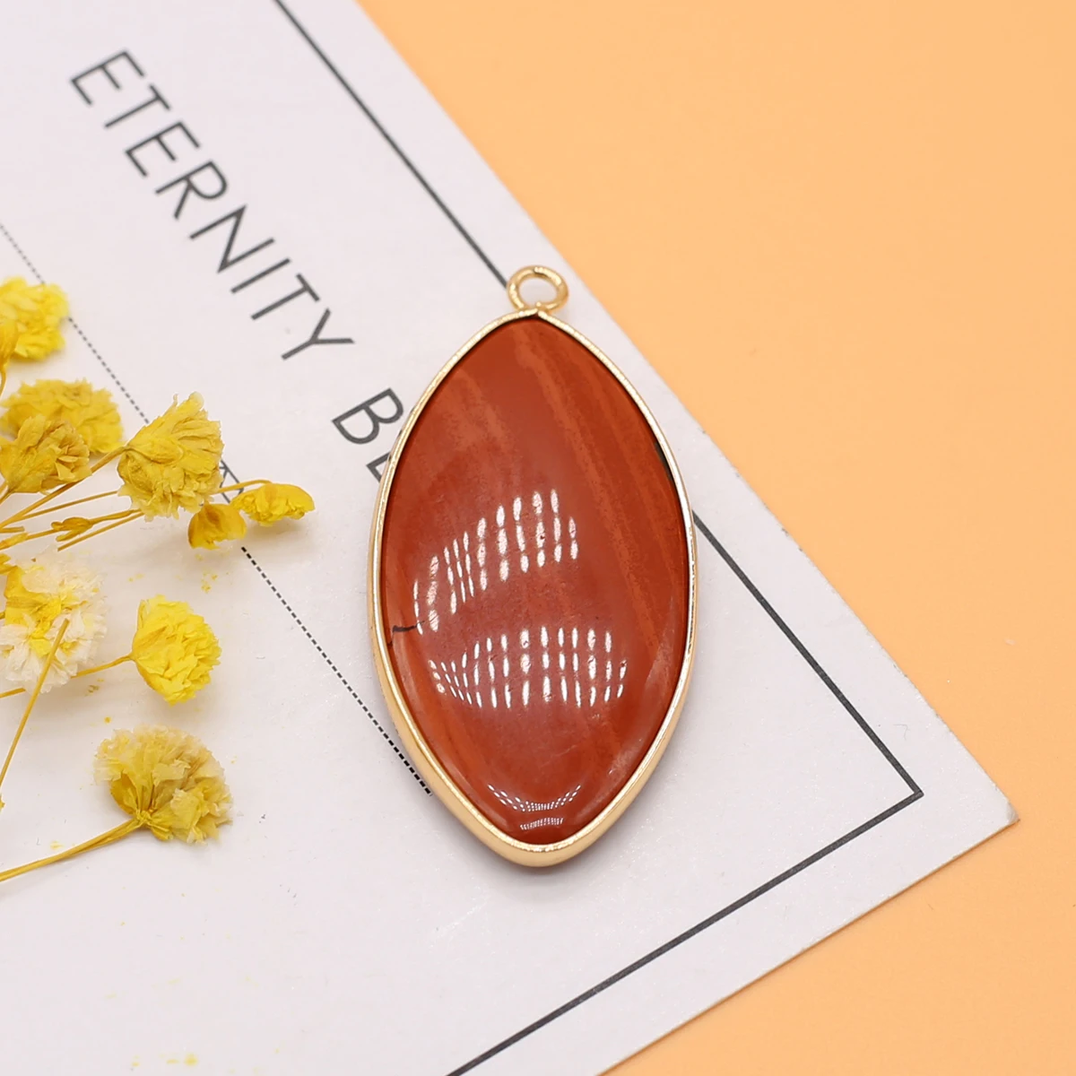 Natürlicher Kristallstein-Anhänger | Rosenquarz, Amazonit & Achat – Bild 11