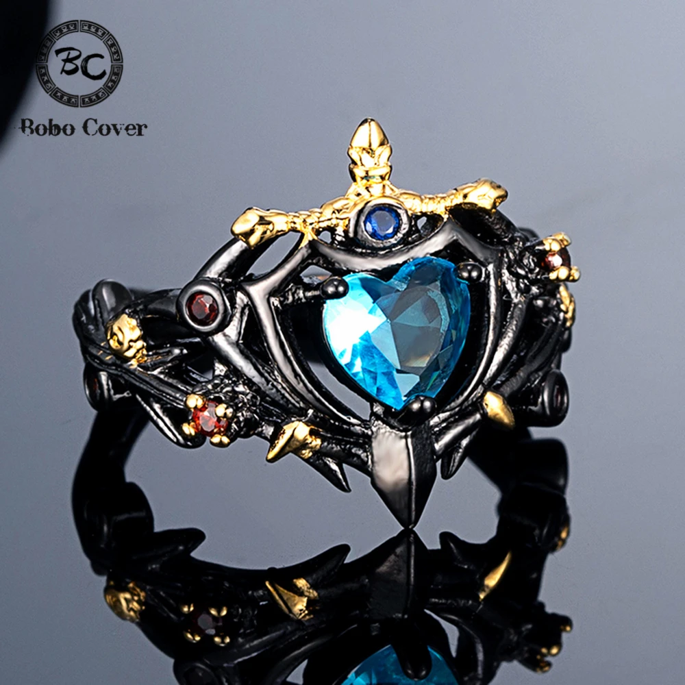 Damenringe 2er Set – Lila Cubic Zirkonia | Unregelmäßige Form im Europäischen & Amerikanischen Stil, Gothic & Stapelbar