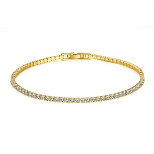 Zirconia Tennis Armband – 2mm