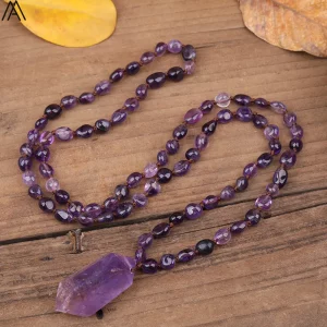 Amethyst Mala Kette