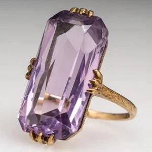 Purple Stone Ring