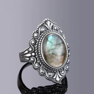 Labradorit Oval Ring