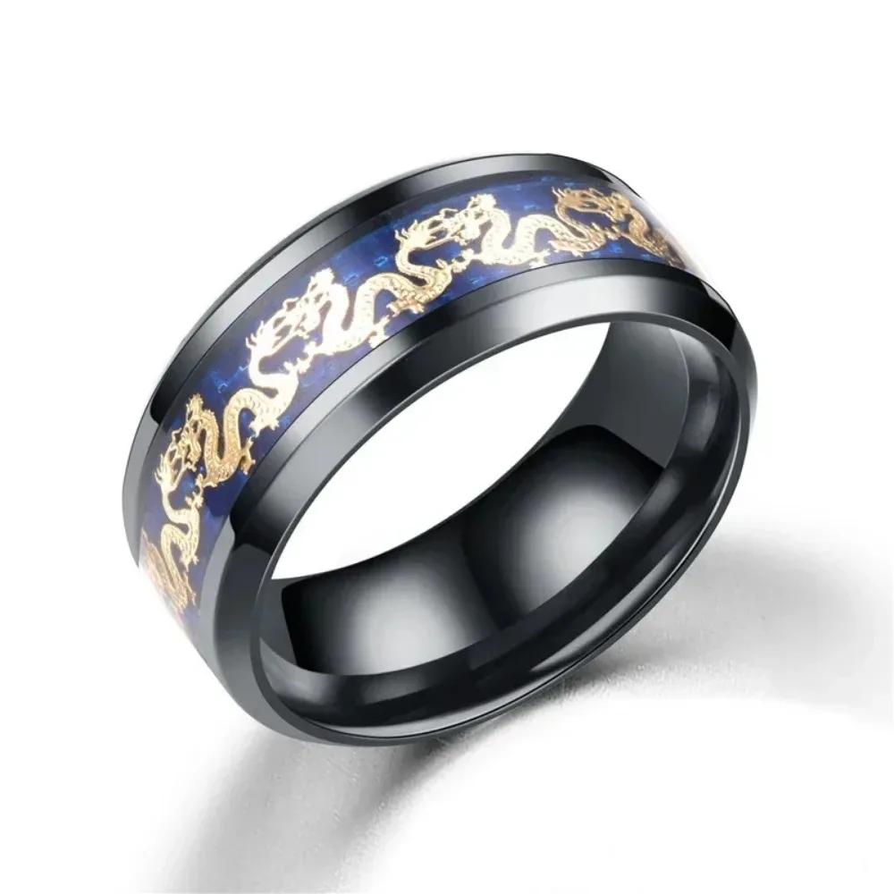 Dragon Pattern Ring – Bild 5