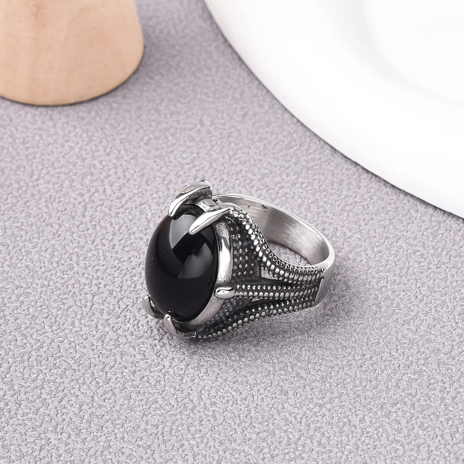 Claw Stone Ring – Bild 5