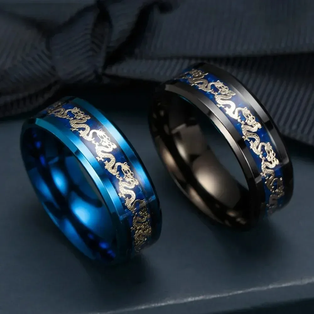 Dragon Pattern Ring – Bild 3