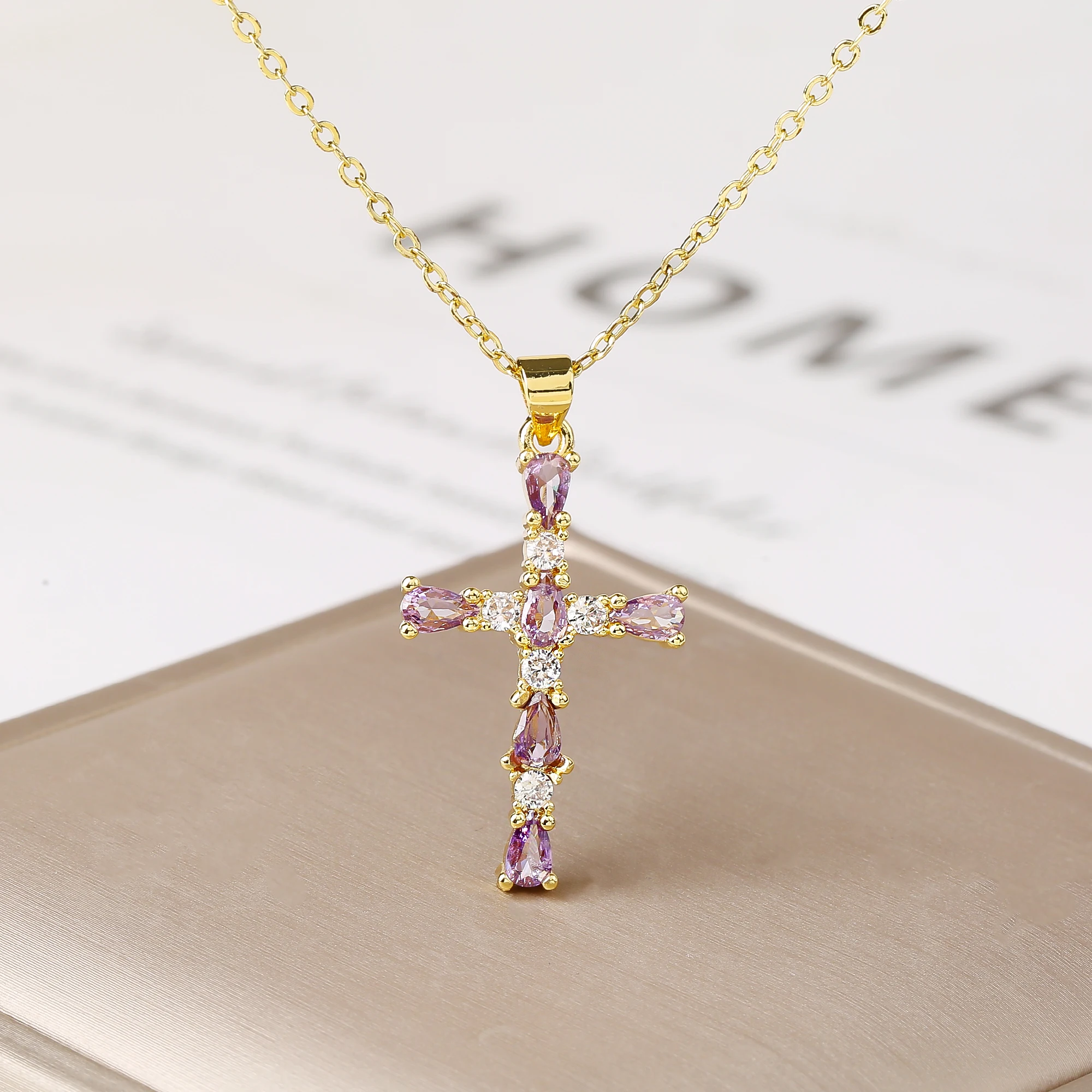 Rainbow Cross Kette – Bild 7