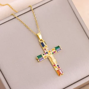 Jesus Cross Necklace