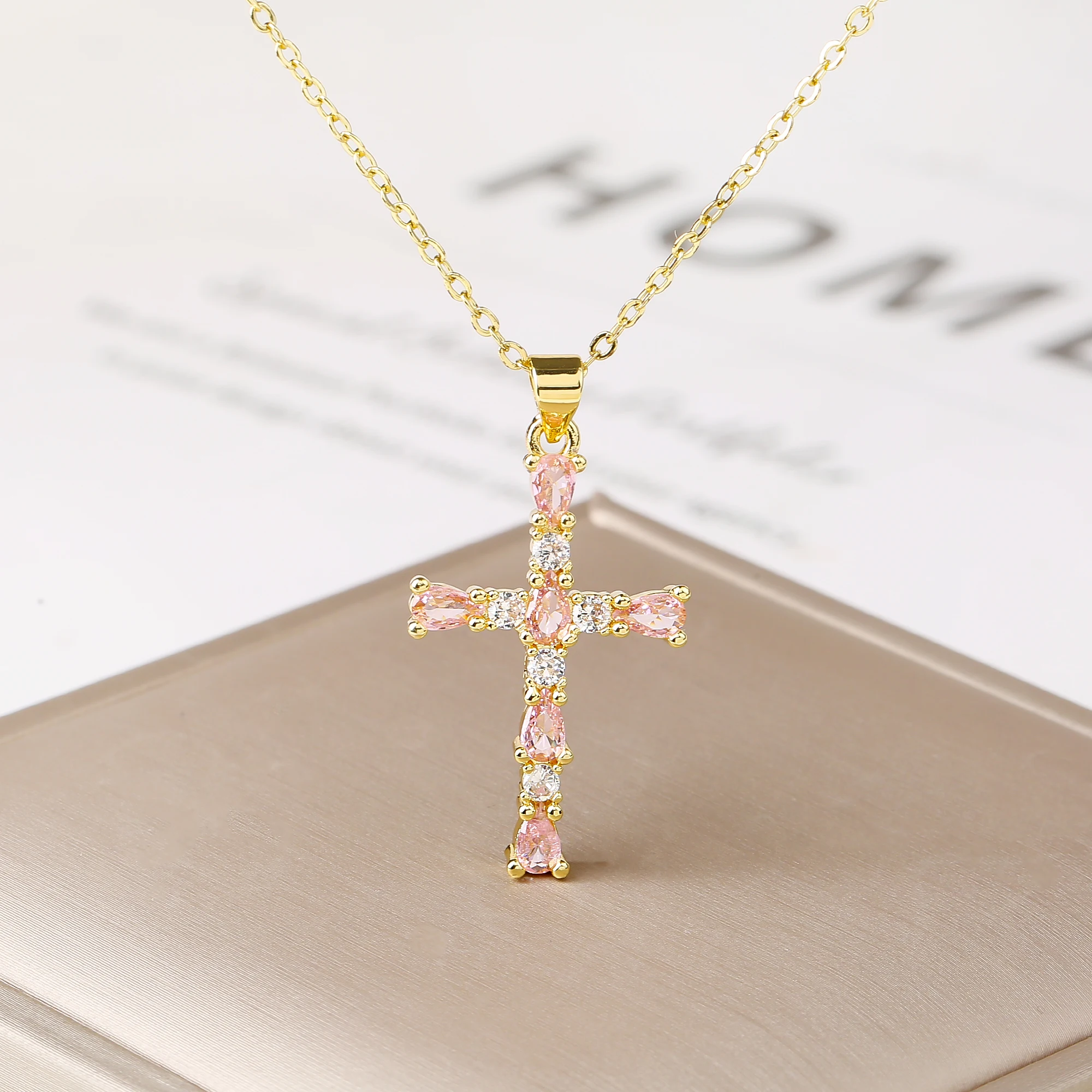 Rainbow Cross Kette – Bild 4
