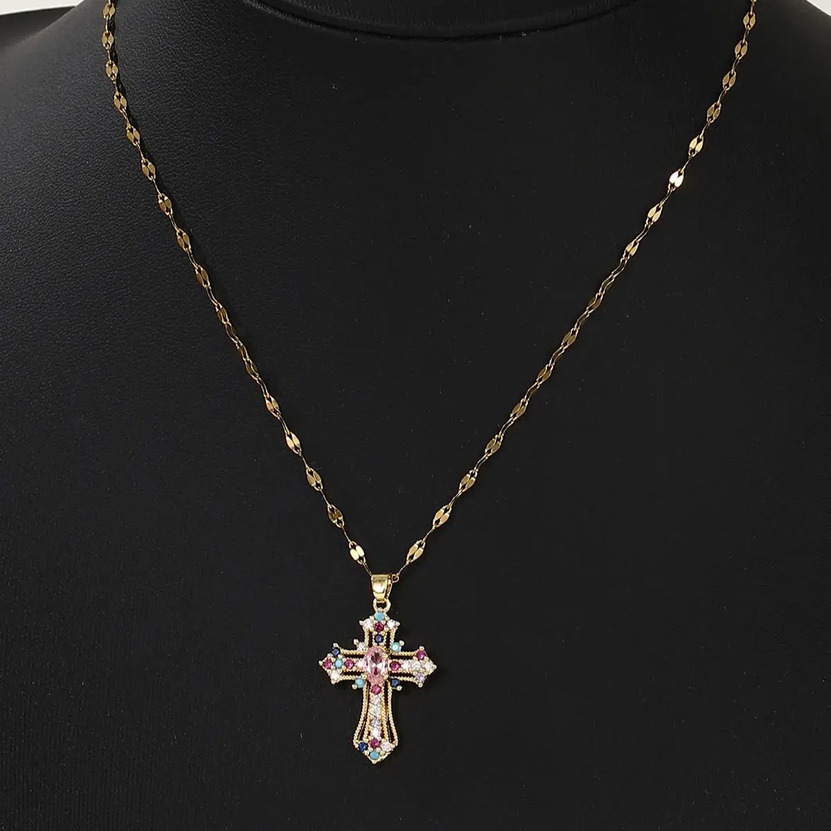 Rainbow Cross Kette – Bild 6