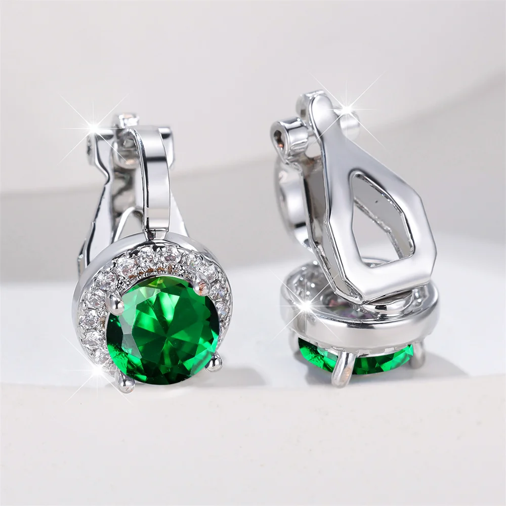 Rainbow Clip Earrings – Bild 3