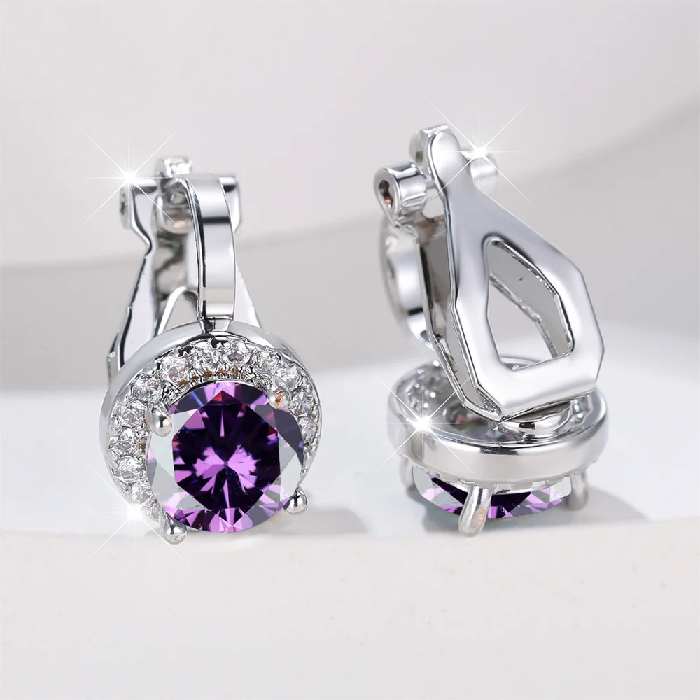 Rainbow Clip Earrings – Bild 6