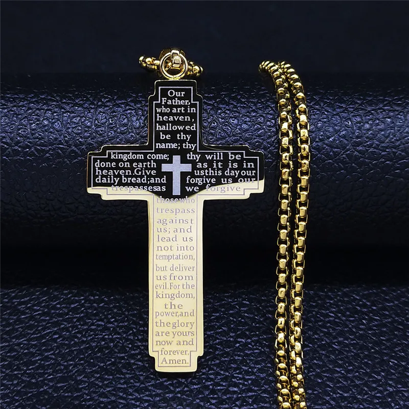 Bible Cross Kette – Bild 7