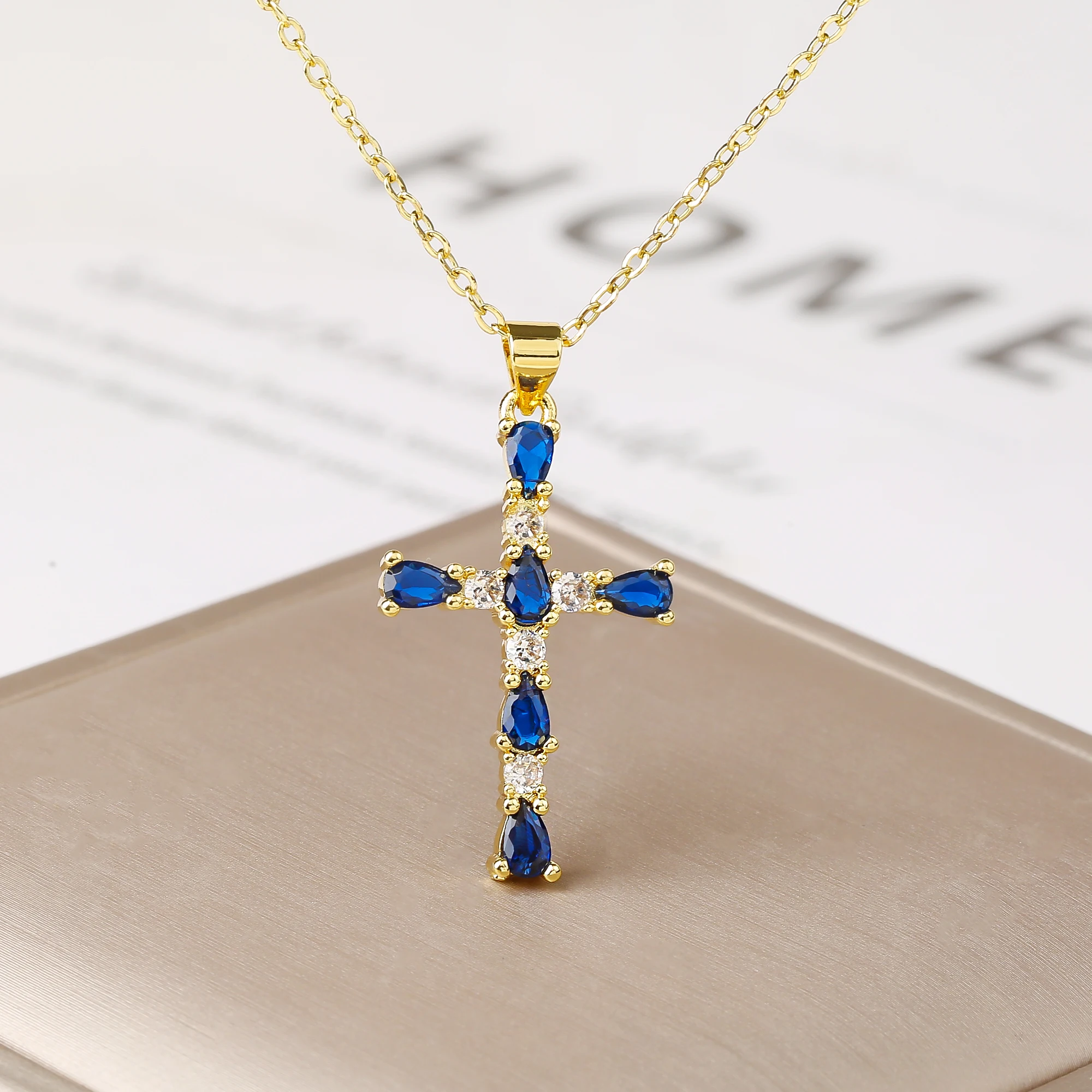 Rainbow Cross Kette – Bild 3