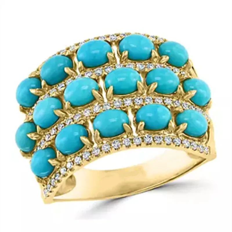 Turquoise Glow Ring