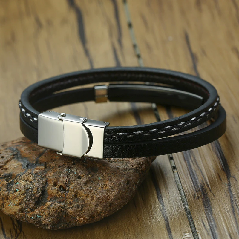 Classic Lederarmband – Bild 4