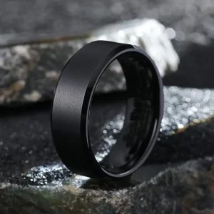 Klassische Edelstahlring